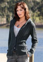 Вязаный жакет с капюшоном «Flashlights» Вязаный жакет с капюшоном «Flashlights»