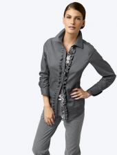 Женская блузка с рюшами, Alba Moda Женская блузка с рюшами, Alba Moda
