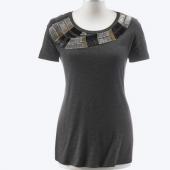 Женская кофта с вышивкой стеклярусом, Alba Moda Женская кофта с вышивкой стеклярусом, Alba Moda