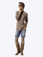 Женские джинсовые шорты, Alba Moda Женские джинсовые шорты, Alba Moda