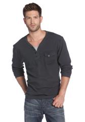 Мужская футболка с длинными рукавами, 4WARDS Мужская футболка с длинными рукавами, 4WARDS