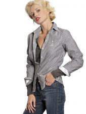 Женская блузка в полоску, BOGNER JEANS Женская блузка в полоску, BOGNER JEANS