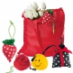 Складная сумка "Клубничка"