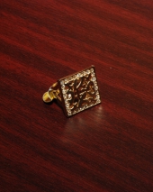 Кольцо с кристаллами Swarovski 