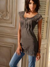 Кофта женская с кружевом, Linea Tesini Кофта женская с кружевом, Linea Tesini