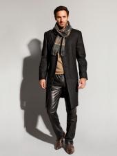 Пальто мужское в клетку, Sandro Pozzi