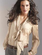 Блузка женская шелковая, Madeleine Блузка женская шелковая, Madeleine