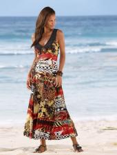 Платье женское пляжное длинное, Alba Moda 