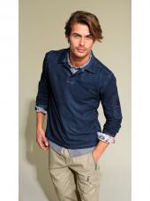 Кофта мужская с воротником поло, Arqueonautas Кофта мужская с воротником поло, Arqueonautas