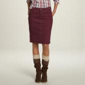 Юбка женская вельветовая, 3 Suisses