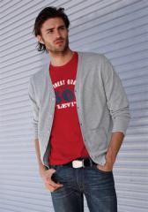 Кардиган мужской на пуговицах, LEVIS Кардиган мужской на пуговицах, LEVIS