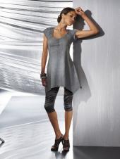 Кофта женская длинная с эффектом потертости, Alba Moda со склада в Москве Кофта женская длинная с эффектом потертости, Alba Moda со склада в Москве