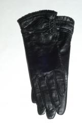 Перчатки женские кожаные Перчатки женские кожаные