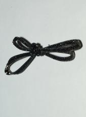 Брошь со стразами «Лента»