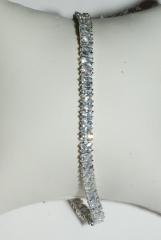 Браслет с натуральными цирконами Браслет с натуральными цирконами