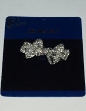 Брошь со стразами «Бантик»