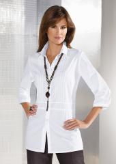 Блузка женская с защипами, со склада в Москве