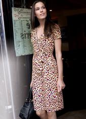 Платье женкое с леопардовым принтом, Elegance