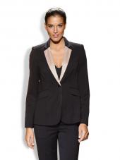 Блейзер женский двухцветными лацканами, Patrizia Dini Блейзер женский двухцветными лацканами, Patrizia Dini