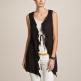 Жилет женский из ажурного трикотажа с воланами, 3Suisses 