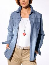 Блузка женская джинсовая, Brax Блузка женская джинсовая, Brax