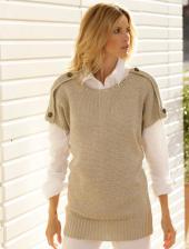 Пуловер женский вязаный, Wenz