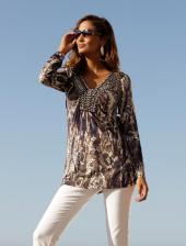 Туника женская с V-образным вырезом, Amy Vermont