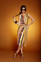 Платье женское в полоску, APART