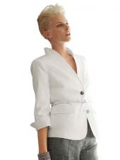 Блейзер женский с высоким воротником, Alba Moda Блейзер женский с высоким воротником, Alba Moda