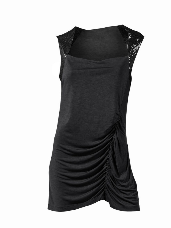 Кофта женская с драпировкой и пайетками, Best Connections