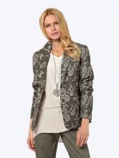 Блейзер женский с флоральной вышивкой, Alba Moda Блейзер женский с флоральной вышивкой, Alba Moda