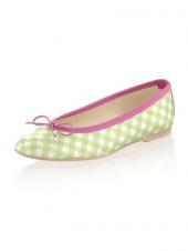 Туфли-балетки женские в клетку, Giesswein Туфли-балетки женские в клетку, Giesswein