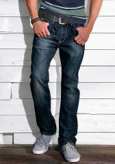 Джинсы мужские с эффектом потертости, со склада в Москве