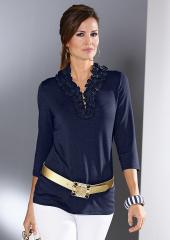 Туника женская с V-образным вырезом, ALESSA W. COLLECTION Туника женская с V-образным вырезом, ALESSA W. COLLECTION