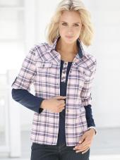Блузка женская в клетку Блузка женская в клетку